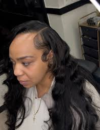 Traditional sew in 😍 BEAUTIFUL! Looking for a salon that does it all? Look  no more! Book now at vibes-salon.com or walk in today!