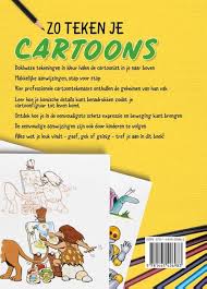 Zo Teken Je Cartoons Rebo Productions 9781445426983 Boek Bruna Nl