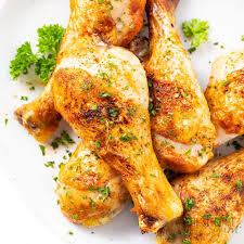 A whole chicken typically serves four people, so you may end up with leftovers. Super Crispy Baked Chicken Legs Drumsticks Recipe Wholesome Yum