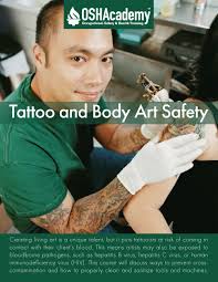 We did not find results for: 607 Tattoo And Body Art Safety Oshacademy Free Online Training