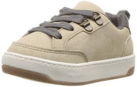 Amazon Com Carters Kids Boys Ozzy2 Khaki Casual Sneaker