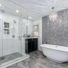 Don't get lost in fifty shades of gray! Small Bathroom Design Grey And White Novocom Top