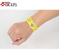 Pulseira de Tyvek à prova d'água com RFID para Festival de ...