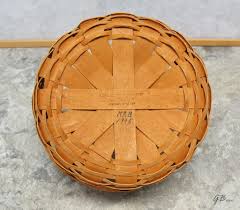 The letters & numbers on the bottom are the hand signed initials of the person who made the basket & the year it was made. Lefty Signed And Events Ginger S Creations Collections