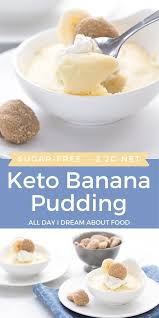This Creamy Keto Banana Pudding Is A Taste Sensation This Easy Low Carb Dessert Gives The Sout Keto Dessert Easy Low Carb Recipes Dessert Keto Dessert Recipes