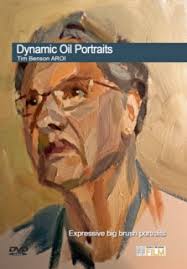Dynamic Oil Portraits DVD by Tim Benson