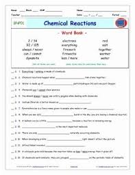 50 Bill Nye Chemical Reactions Worksheet In 2020 With Images Chemical Reactions Animal Worksheets Worksheet Template