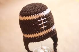 If you want to make it larger or smaller, the lumber jack hat tutorial tells you how to create your own pattern using measurements. Crochet Football Earflap Hat Pattern Repeat Crafter Me