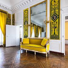 Chateau De Versailles On Instagram Salon Jaune De La Maison De La Reine Yellow Room Of The Queen S House In 2020 Yellow Living Room House Popular Decor