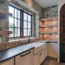rustic kitchen backsplash