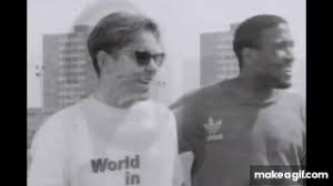 It is new order's first and only single to reach number one in the uk top 40. New Order World In Motion Official Music Video On Make A Gif