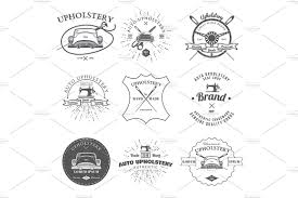 Auto Upholstery Vintage Badges Car Upholstery Upholstery Auto