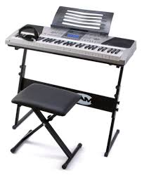 Interactive Electronic Keyboard Rockjam 61 Keys With Stand Stool And Headphones Keyboard Piano Digital Piano Keyboard Electronics Piano