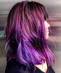 Salon dyed hair can damage and ruin your hair for good and they aren't very cheap either. Capelli Viola 2022 Tendenze E Tonalita Di Moda 70 Immagini