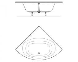 Ideal standard connect playa eckbadewanne, ideal standard hotline neu und frontschürze zur hotline neu eckbadewanne sofort verfügbar im badshop skybad. Ideal Standard Comfort Id St Hotline Neu Eck Badewanne 1500x1500x465mm Weiss K275201