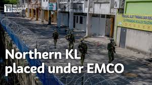 Ismail said police arrested 549 people yesterday for flouting sops. Northern Kl Placed Under Emco Youtube