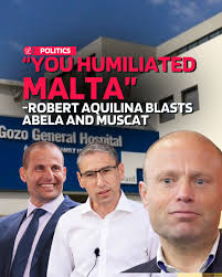 Fondazione Falcone activist Robert Aquilina accused Prime Minister Robert  Abela and his predecessor Joseph Muscat of “humiliating Malta” at the  International Chamber of Commerce. “Joseph Muscat and Robert Abela resorted  to a