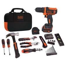 Black And Decker 20v Lithium Battery Charger Manual Black Decker 20 Volt Max Lithium Ion Cordless Drill And Project Kit With Battery 1 5ah Charger And Kit Bag Ldx120pk The Home Depot Home Tool Kits Black Decker Drill