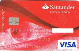 Unsere santander consumer bank kreditkarte erfahrungen sind hinsichtlich der abhebungen von bargeld und des bezahlens sehr zweischneidig. Bankkarte Visa Santander Consumer Bank S A Polen Col Pl Vi 0080 02