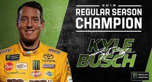 Kyle busch completed a fairytale comeback story by capturing his first nascar sprint cup championship on sunday. Kyle Busch Clinches Regular Season Title At Darlington Nascar Com