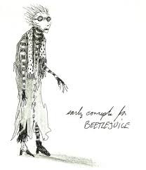Tim burton is still a marquee draw, even if he has long specialized in tim burton's version of but judging burton as the guy who made beetlejuice and edward scissorhands is no more accurate to like many of my generation (and those a little older or younger than me), tim burton was the first. Tim Burton S First Beetlejuice Concept Tim Burton Art Tim Burton Artwork Tim Burton