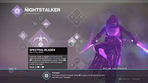 After you clear the first mission, enemies will start to drop . Destiny 2 New Hunter Void Subclass Mission Way Of The Wraith Youtube