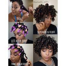 Perm Rod Set On Natural Hair Step By Step Check Out More On Ig Actually Ashly Natural Hair Styles Hair Styles Natural Hair Tips