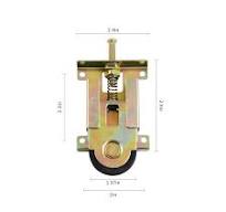 Amazon.com: GHHQIANG Closet Door Roller ，Sliding Door Hardware，Fits  Contractors Part #W8020C or Wardrobe Doors Wheels 1.57" Sliding Mirror  Closet Door ...