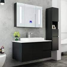 Mobile Bagno Karina Disponibile In 6 Dimensioni Con Specchio E Colonna In Omaggio Mobile Bagno Bagno Arredo Bagno Moderno