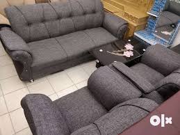 The sofa sets the tone to the whole style of the room. Elegant K 5 Seater Sofa Set In Grey Color With Attractive Design Sofa Dining 1527452445