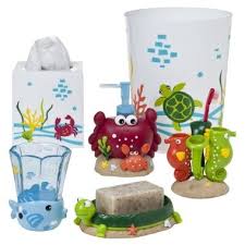 Kids' shower curtains can be decorated with animals, whimsical patterns or your child's favorite character. Ikbas50 Inspiring Kids Bathroom Accessories Sets Finest Collection Hausratversicherungkosten Info