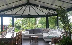 Realisation Veranda Aluminium Gris Anthracite A Saint Maxent 80 Veranda Akena Veranda Veranda Aluminium