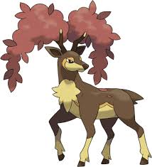 Pokemon 4586 Sawsbuck Autumn Pokedex Evolution Moves