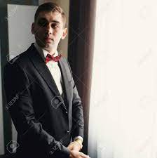 Ce noeud papillon est très joli dans un style bleu rétro. ÙÙØ¯ Ø¨ÙØ·Ù ÙØ±Ø§Ø¬Ø¹Ø© Costume Noir Noeud Papillon Threadminions Com