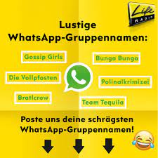 Damit haben wir uns vor kurzem beschäftigt, weil wir einen neuen namen für unsere gruppe aus ein paar freunden brauchten und anstatt der gruppe einfach nur einen langweiligen namen zu geben, findest du hier einige ideen mit lustigen namen. Witzige Gruppennamen Whatsapp 200 Coole Und Lustige Whatsapp Group Namen Fur Wenn Sie Inspiration Brauchen 2020 01 11