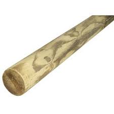 Severe Weather Actual 3 75 In X 3 75 In X 8 Ft Pressure Treated Pine Wood Fence Universal Post At Lowes Com Wood Fence Wood Fence Post Wood Post