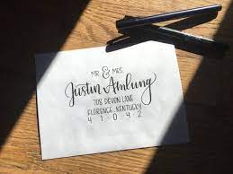 Envelope Addressing Hand Lettered Envelopes Wedding Envelopes Calligraphy Wedding Invitation Hand Lettered Wedding Invitations Hand Lettering Envelopes