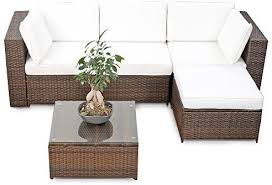 Amazon De Erweiterbares 15tlg Balkon Polyrattan Lounge Ecke Braun Sitzgruppe Garnitur Gartenmobel Loun Lounge Mobel Lounge Gartenmobel Polyrattan Lounges