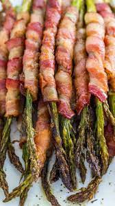 Crispy Bacon Wrapped Asparagus Video Recipe Bacon Wrapped Asparagus Recipes Asparagus Recipe Bacon Wrapped