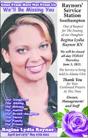 Regina Raynor Obituary (2021)