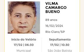 Falecimentos e Sepultamentos