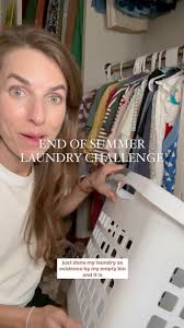 This is such a manageable, easy way to do a quick purge before the temps  (hopefully!!!) change come October. Also if you already rarely do laundry  or don’t put it away then you’ve got a head start 😂 ...