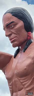 Cross Plains Landmark Muffler Man Gets a Makeover