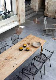 See more ideas about wooden dining tables, wood table, rustic furniture. Coup De Coeur Deco Les Maisons De Zoe Outdoor Dining Chairs Dining Outdoor Dining
