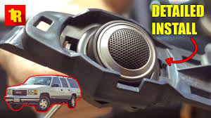 Rate… front and rear leaf shackle hangers, axle brackets and delrin leaf spring bushings. 1995 1999 Gmc Chevy Truck Front Speaker Install Replacement Youtube