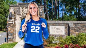 Freshman Volleyball Player At Duke
