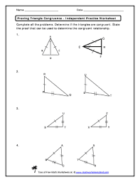 You can classify triangles by sides and by angles, as shown below. Proving Triangle Congruence Independent Practice Worksheet Answers Fill Online Printable Fillable Blank Pdffiller