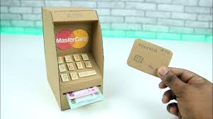 Gas stations, grocery, hardware, department stores, etc.) atm cards are not credit cards or debit cards. Atm Diy How To Make An Atm Machine From Cardboard For Kids Diy At Home Youtube