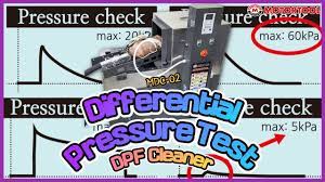 The differential pressure transducer measures for a change in. Dpf Differential Pressure Test Motortool Youtube