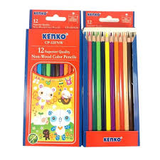 Jual Pensil Warna Superior Quality Nonwood Kenko Cp12fnw 12 Warna Jakarta Selatan Goos Shoop Tokopedia